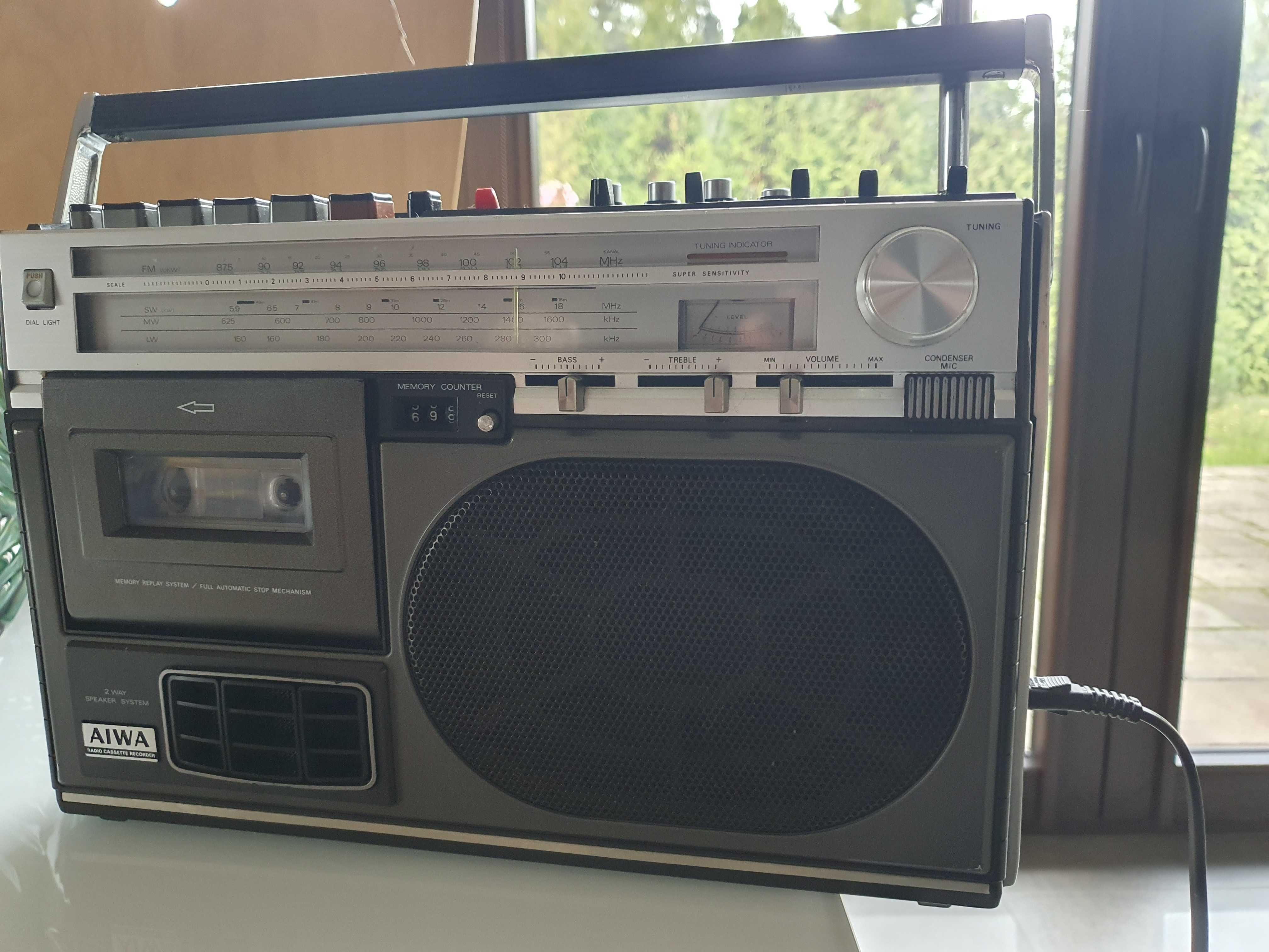 Radiomagnetofon aiwa vintage