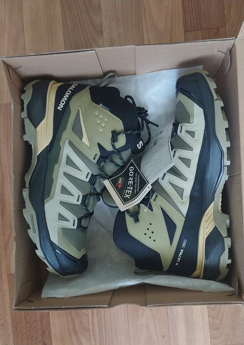 Черевики чоловічі трекінгові Salomon X Ultra 360 mid GTX оригінал