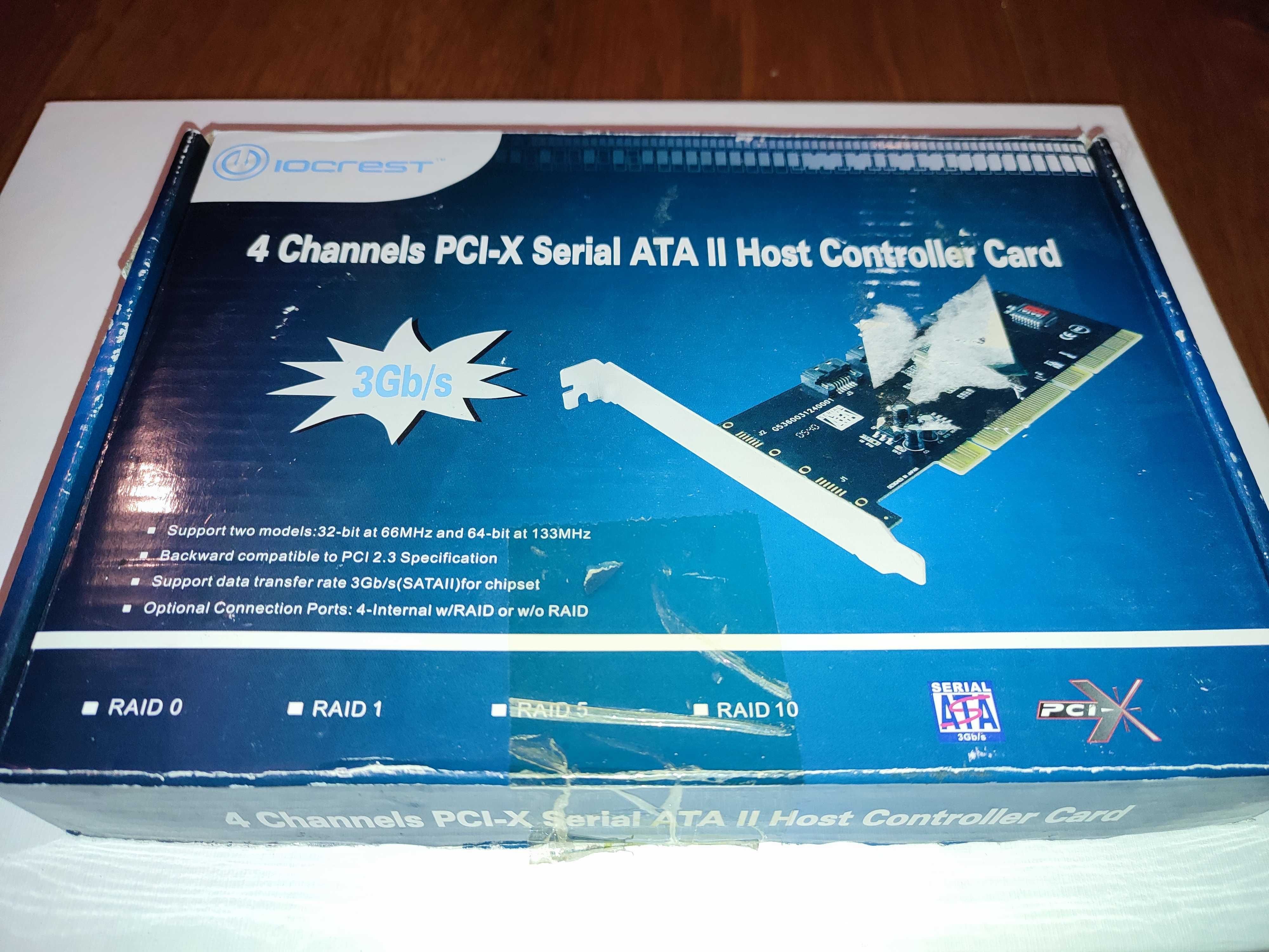 Kontroler RAID PCI 4x SATA2 3 GB/s  SYBA P/N:SY PCX40009