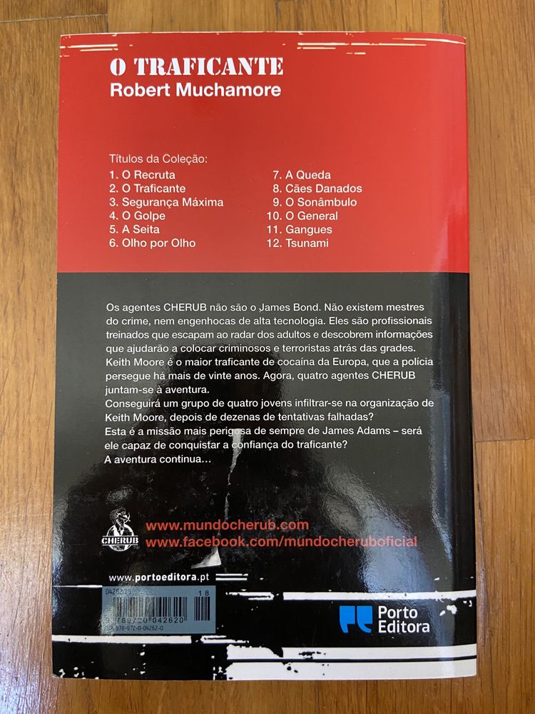 Livro “O traficante” de Robert Muchamore