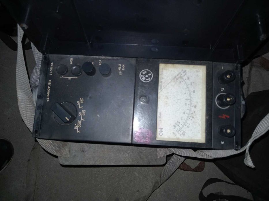 Мегаомметры, омметры, мосты, магазины. потенциометры