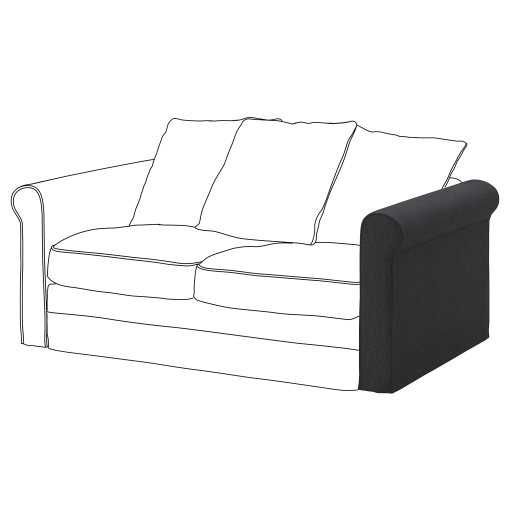 Zestaw Pokryć GRONLID, Sporda ciemnoszary, Ikea