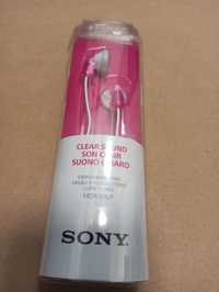 Słuchawki Sony 1,2m nowe MDR-E9LP
