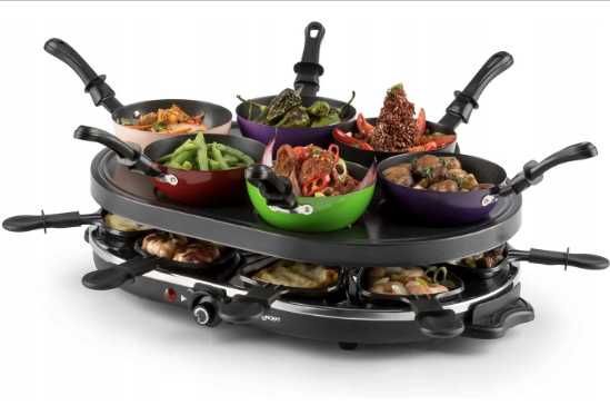 Grill stołowy raclette OneConcept Woklette