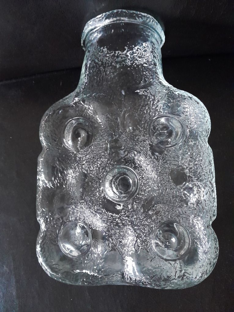Szklana butelka Walther Glass 1972 r.