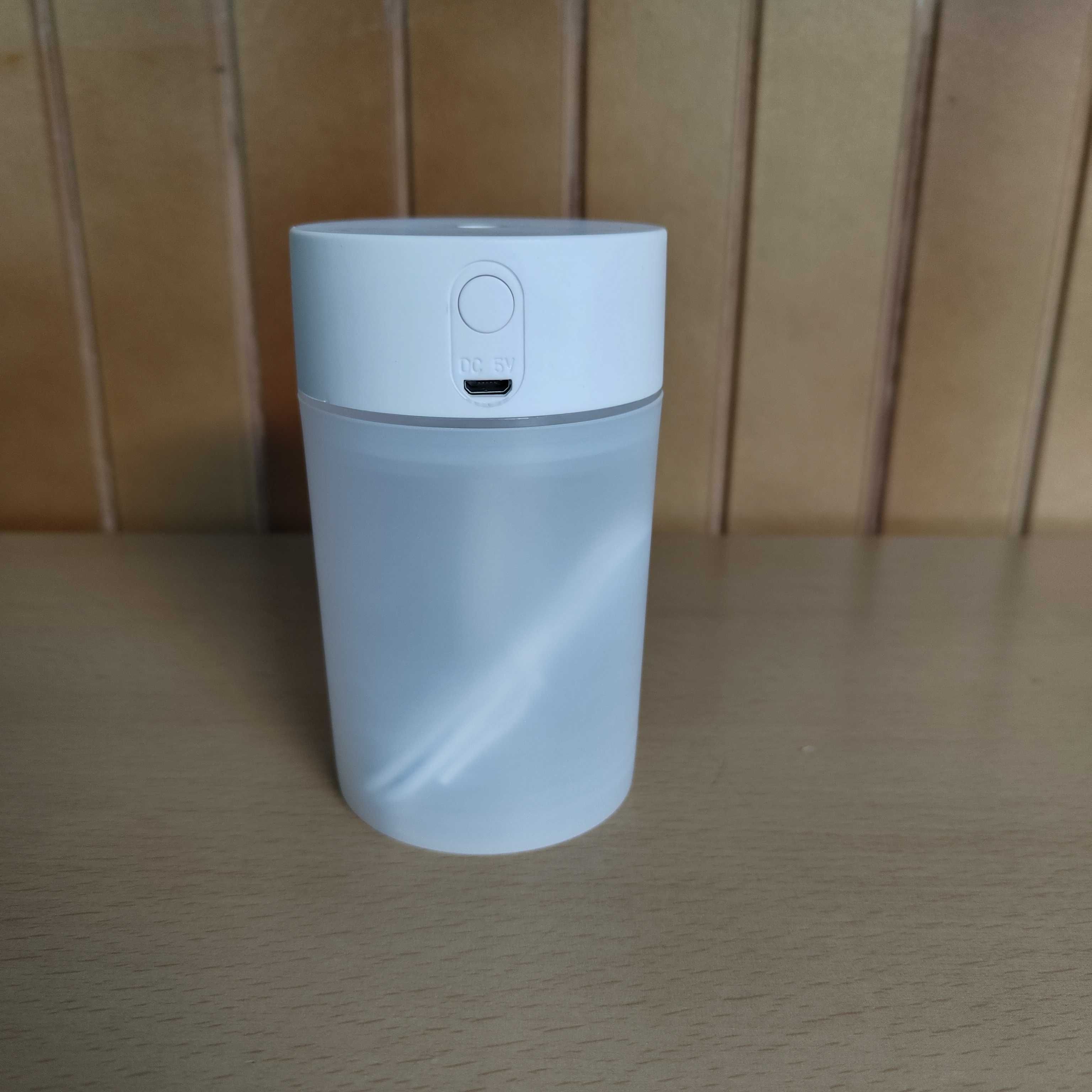 Mini Humidificador 260ML Aromaterapia Difusor Luz Led