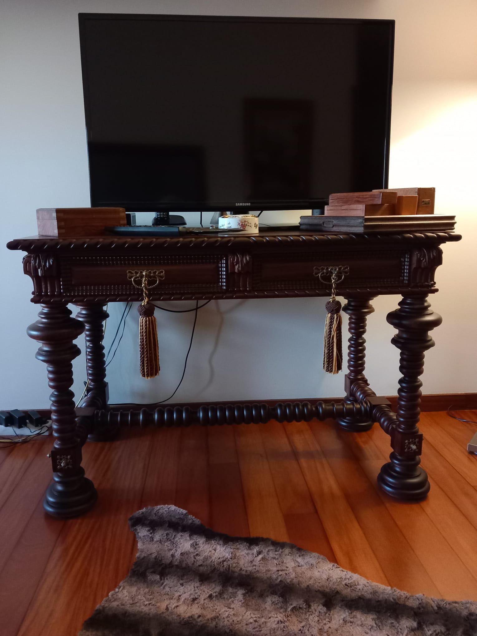 Mesa pau santo maciço