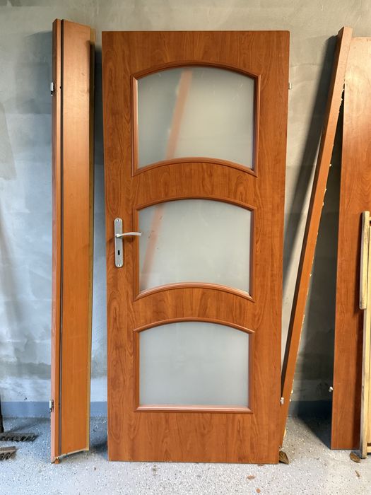 Zdemontowane Drzwi wewnętrzne na 80 orzech