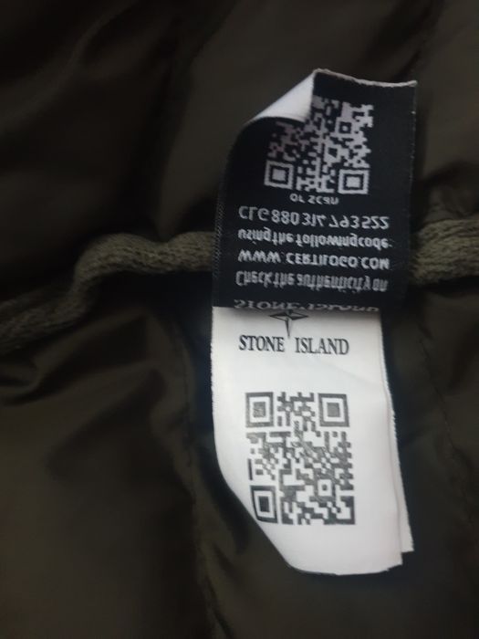 Stone Island kurtka pikowana