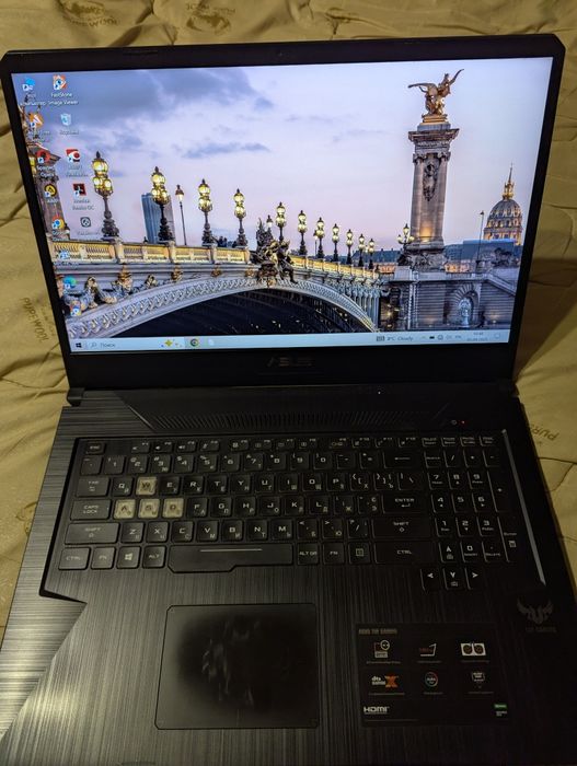 Игровой ноутбук Asus Tuf Gaming 17'' FX705dt 144Hz GTX 1650 4GB/8GB/50