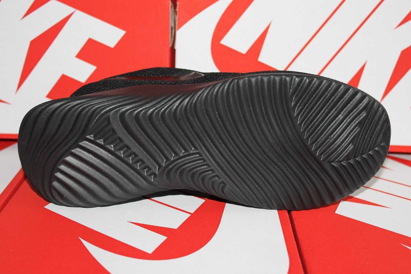 Nike - черные кроссовки - кеды - кросівки сетка .(код:9787-2чер)