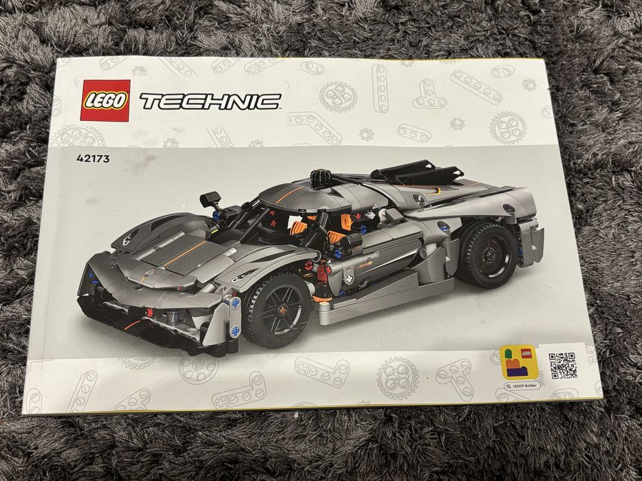 конструктор lego technic koenigsegg jesko absolut