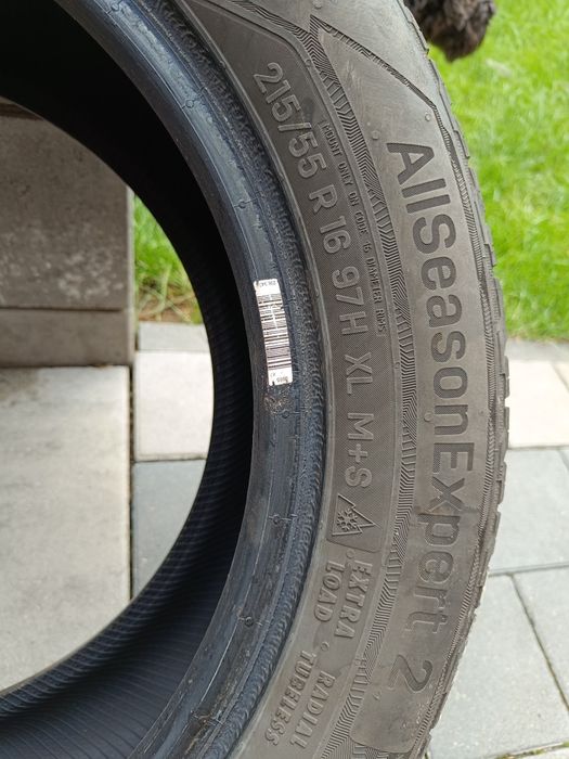 Opony Uniroyal 215/55 R16 wielosezonowe cena za komplet