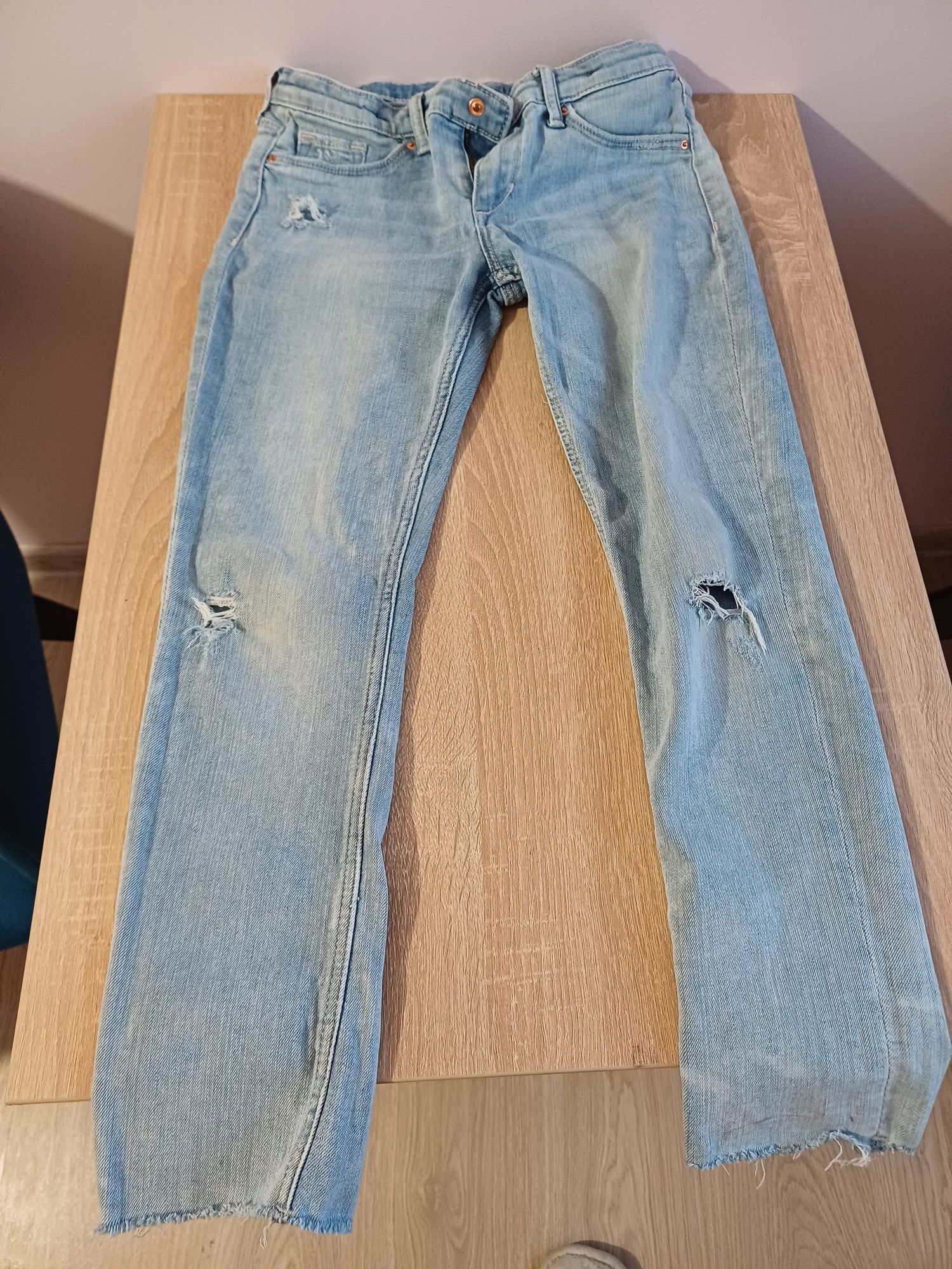 Spodnie, jeansy H&M 140
