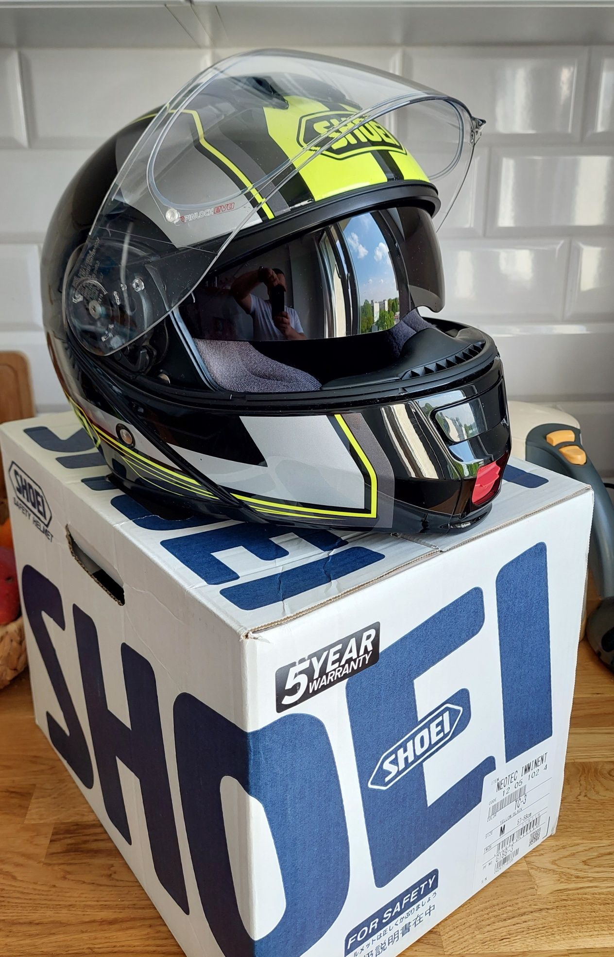 Kask szczękowy Shoei Neotec TC-3 IMMINENT rozmiar M 57-58cm