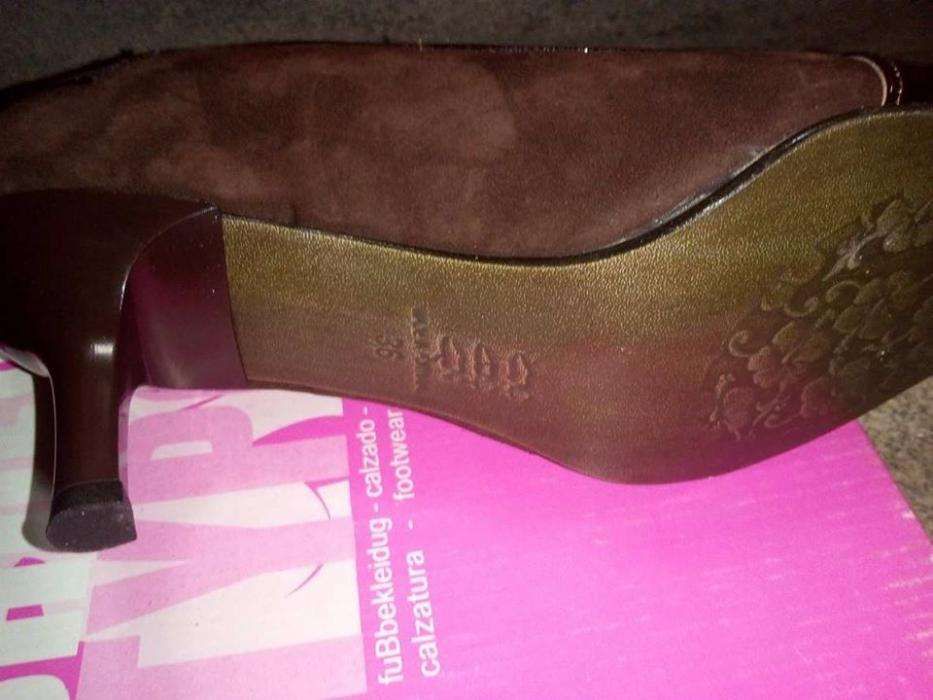 Sapatos Pele Genuína Novos Alta Qualidade Castanhos Moda