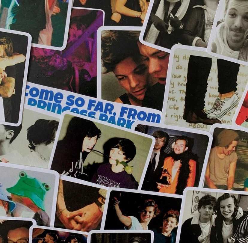 Naklejki Harry Styles i Louis Tomlinson