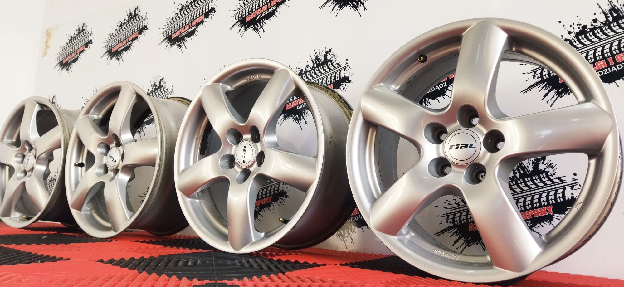 Alufelgi Rial 17" 5x112 7.5jx17H2 ET38 VW Audi Skoda Seat