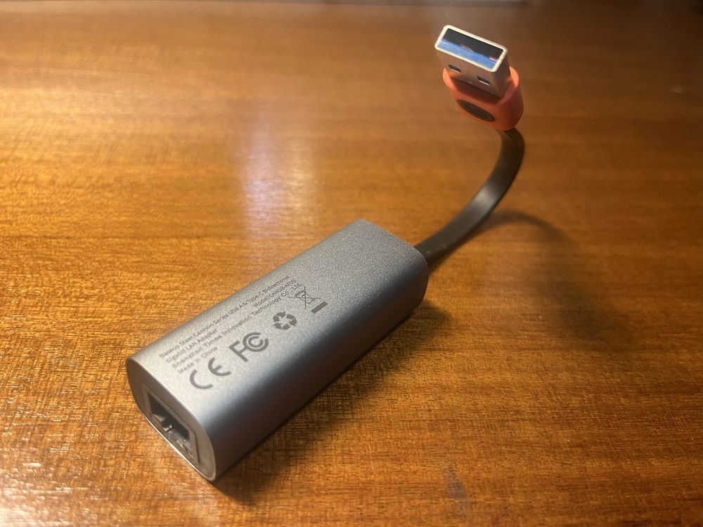 Adaptador Gigabit LAN (RJ-45) USB-C e USB-A