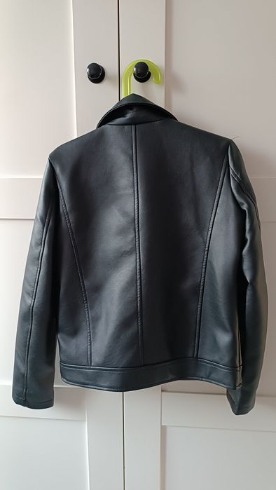 Kurtka Ramoneska Dziewczęca Eko skóra Sinsay r.140