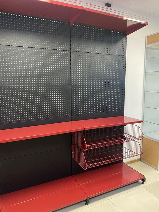 Продам перфорацию стеллажи торговые металлические