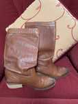 Botas em pele castanhas da Salsa.