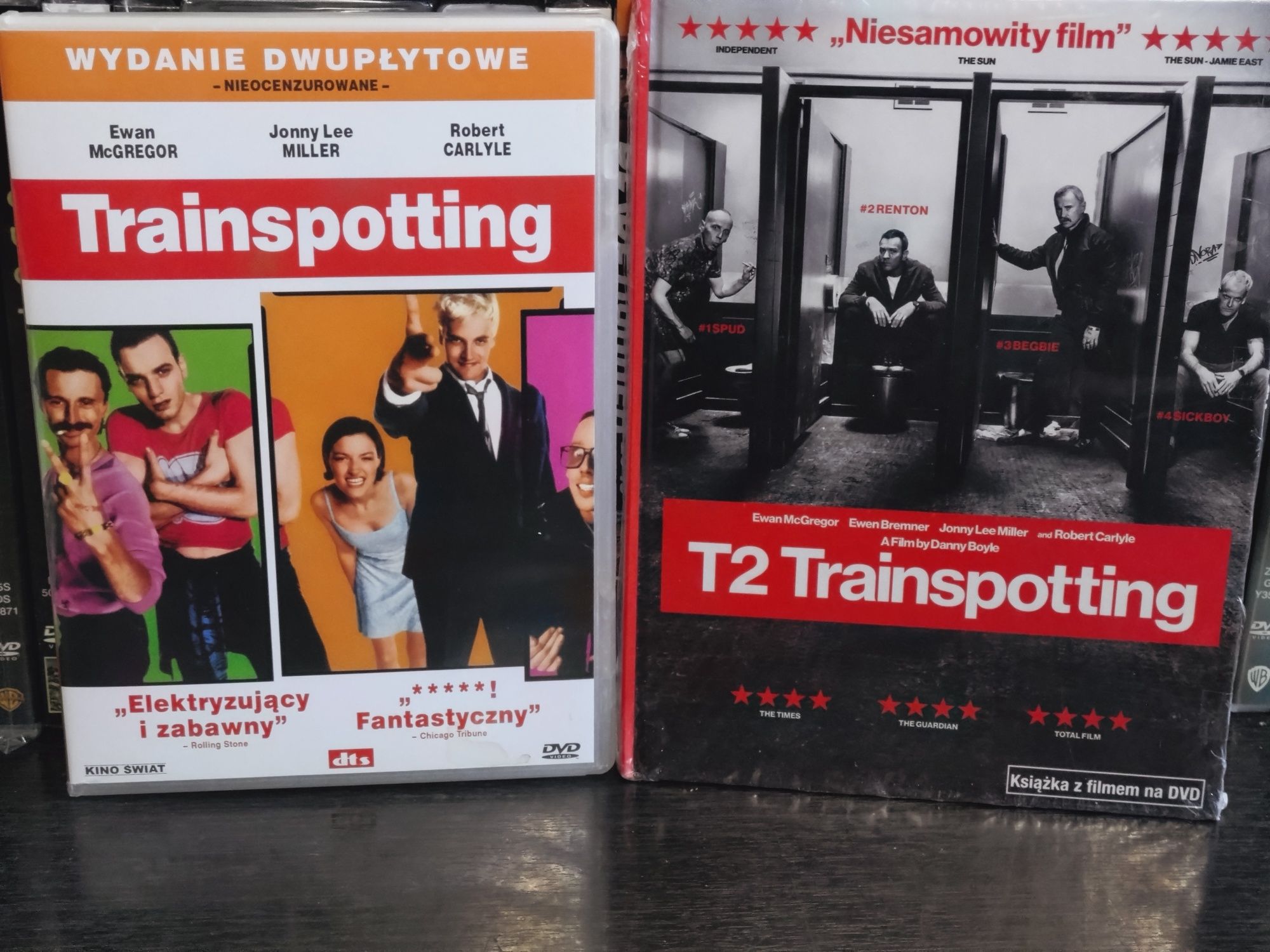 Trainspotting + T2 Trainspotting DVD komplet