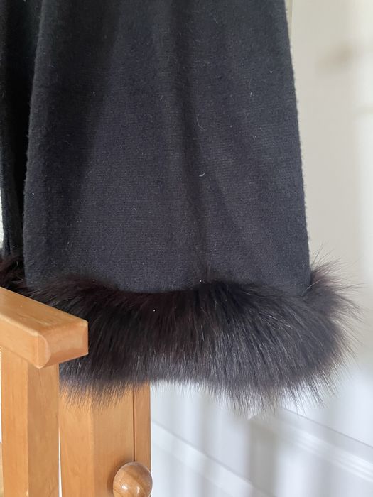 Kapturoszalik, szalokaptur, kaptur z szalikiem z lisim futrem