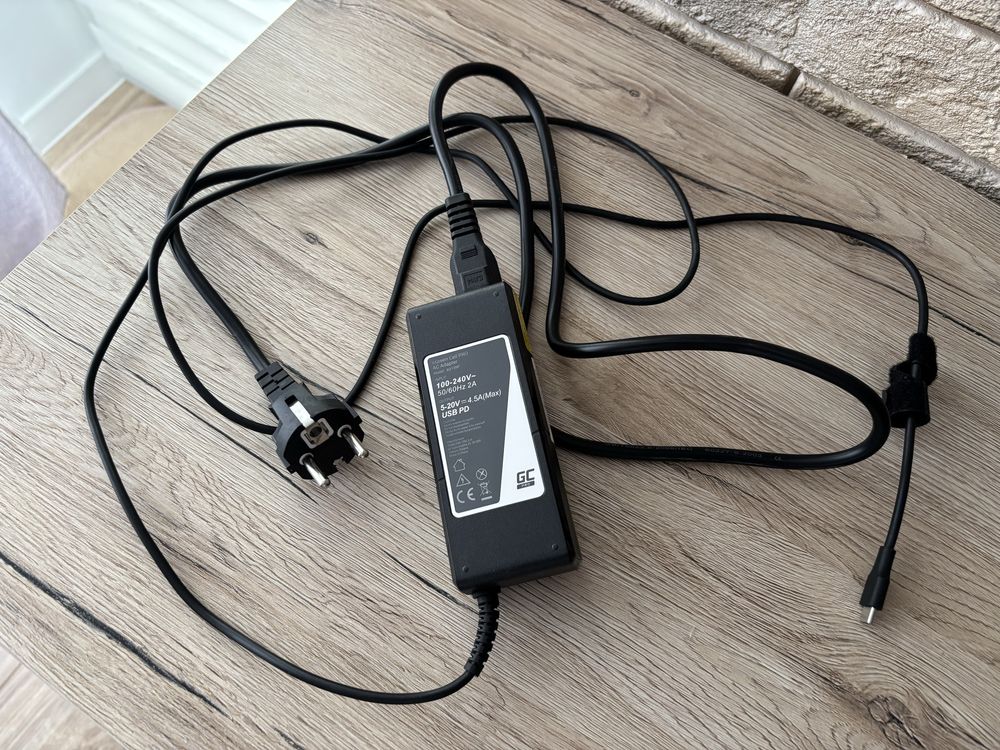 Zasilacz Green Cell gniazdo USB-C 90W