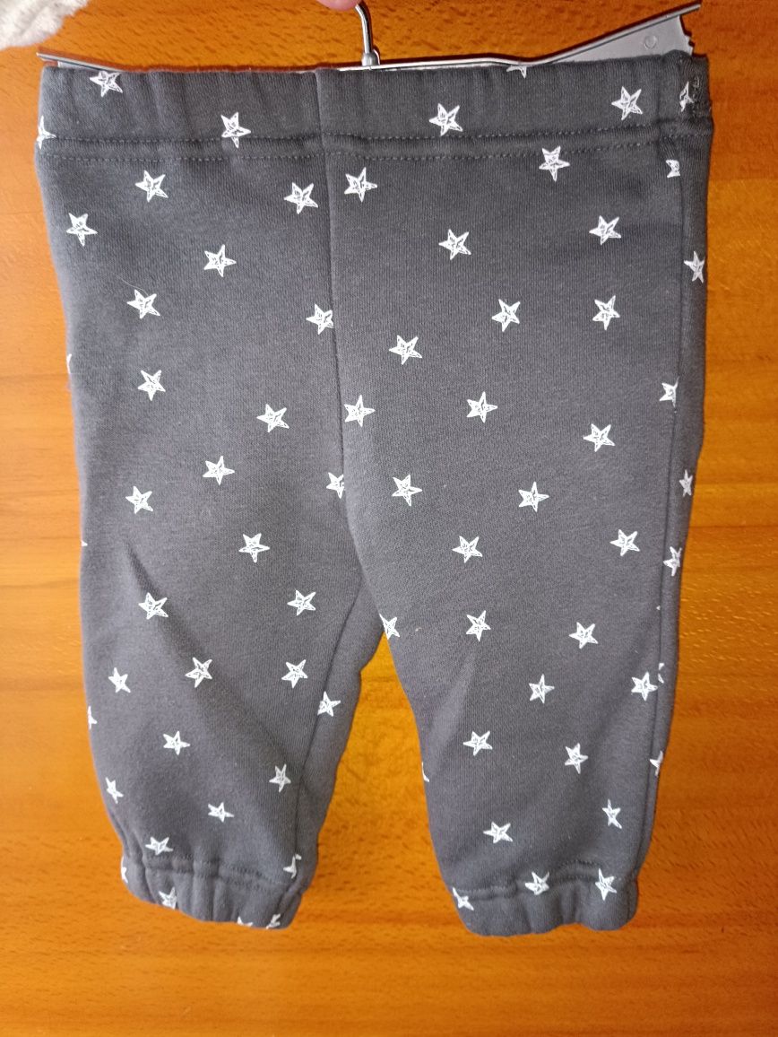Сірий утеплений костюмчик із зірочками Primark 68 см (3-6 місяців)