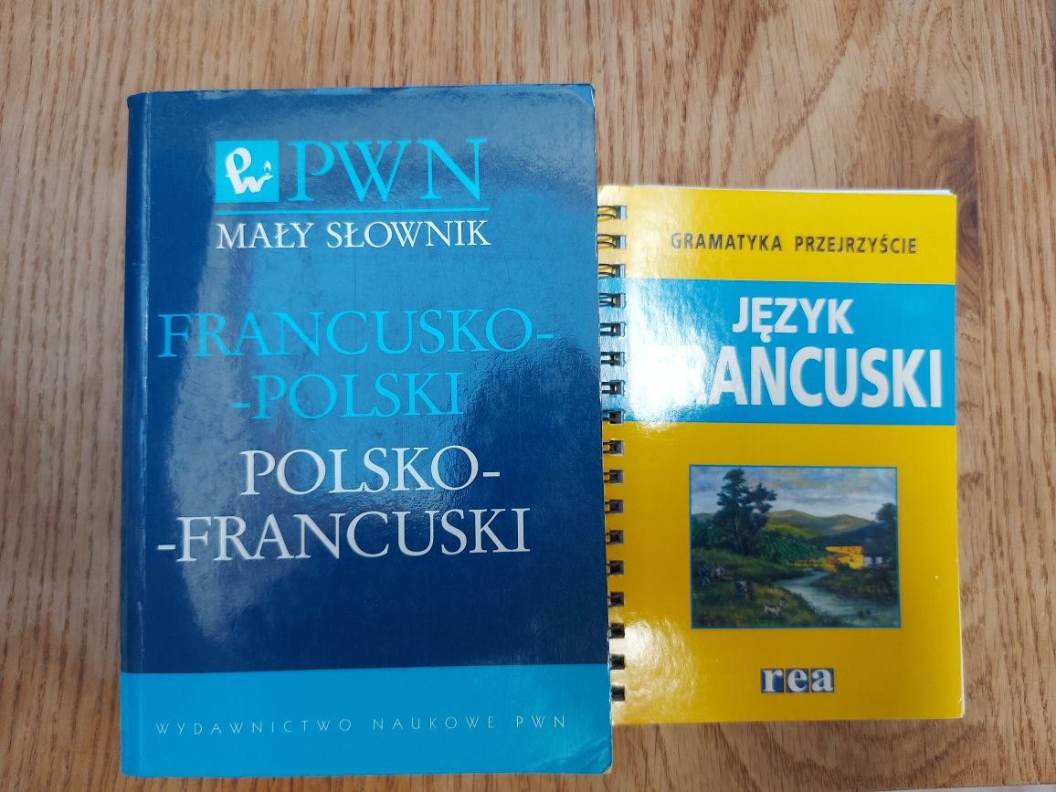 Słownik polsko-francuski, zestaw do nauki francuskiego