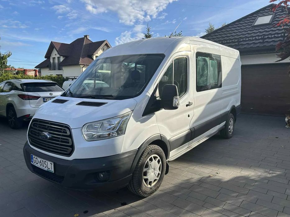 Ford Transit  Pierwszy WŁ Salon PL 6-cio Osobowy L3H2