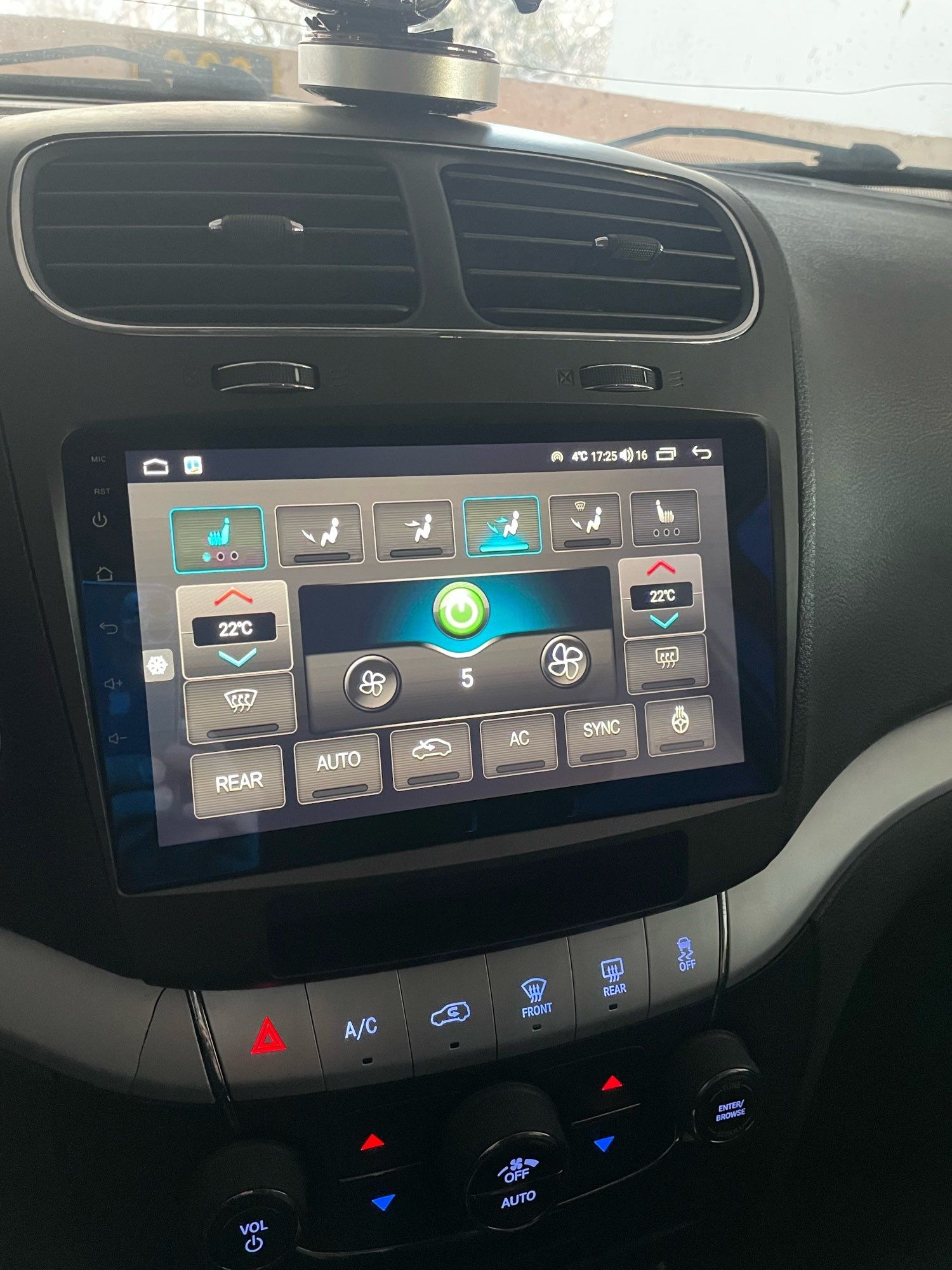 Магнитола dodge journey, Fiat freemont 2012-2020, android, камера