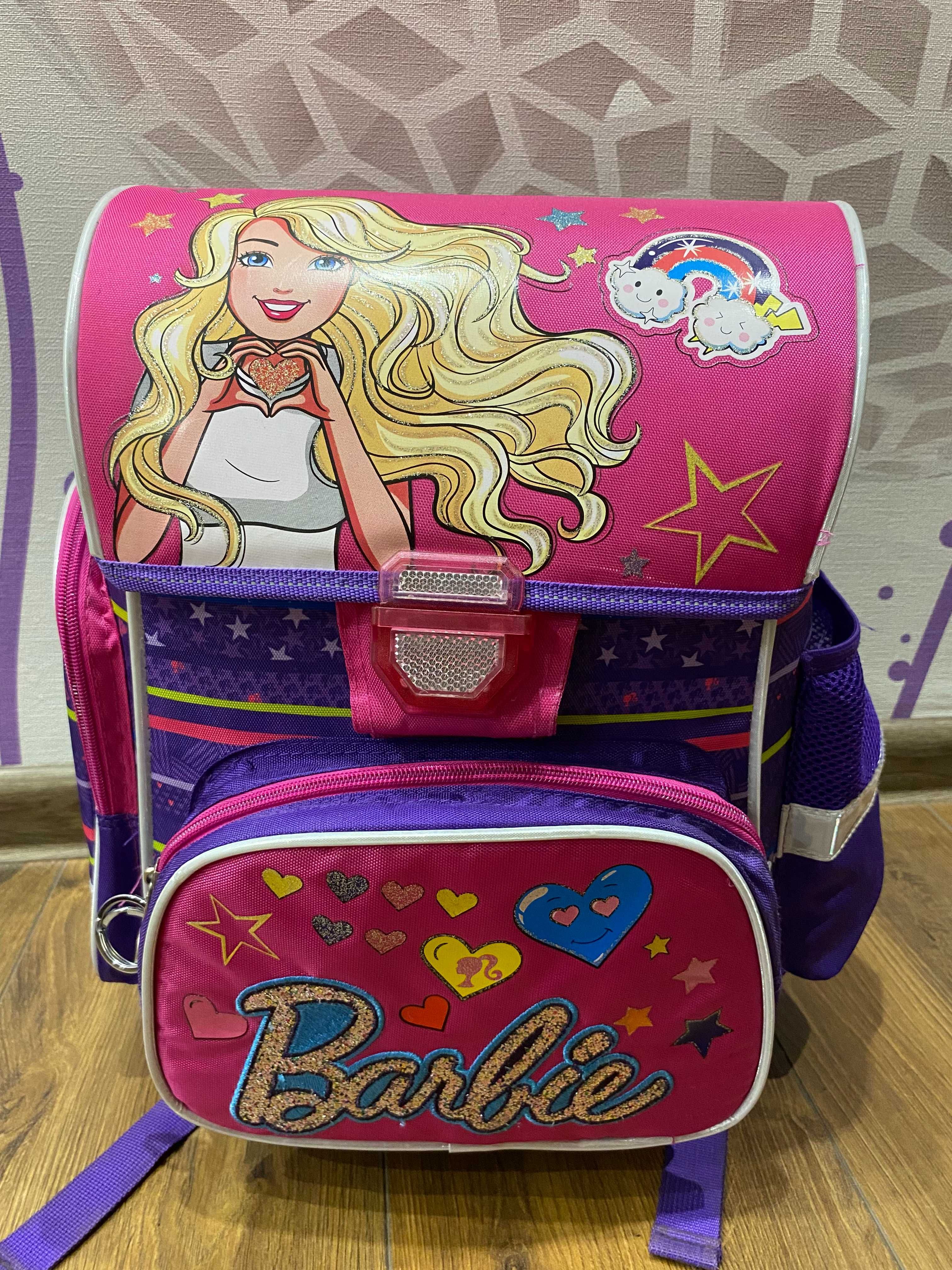 Рюкзак шкільний каркасний YES H-26 Barbie 40x30x16 Жіночий