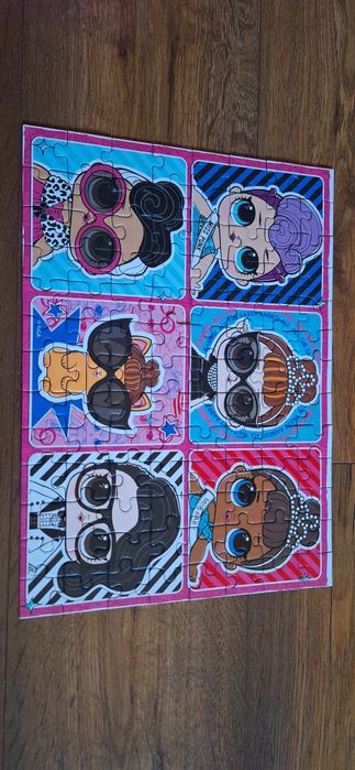 Puzzle LOL Surprise Ravensburger 4 x 100 elem.