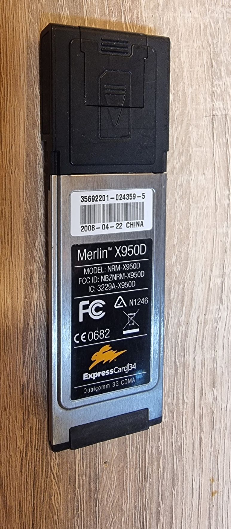 Modem Merlin X950D Express Card