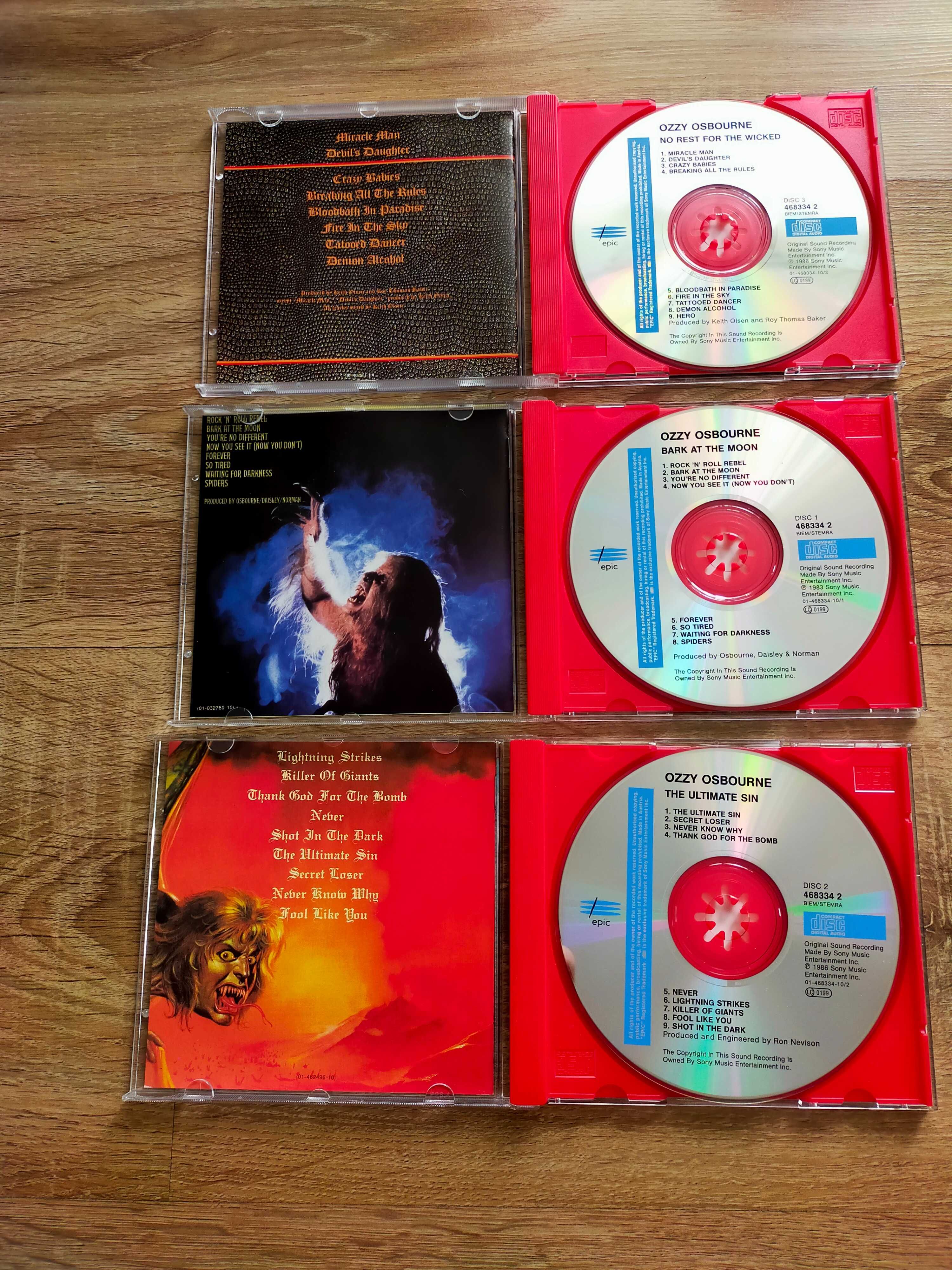 Ozzy Osbourne 3xCD box.
