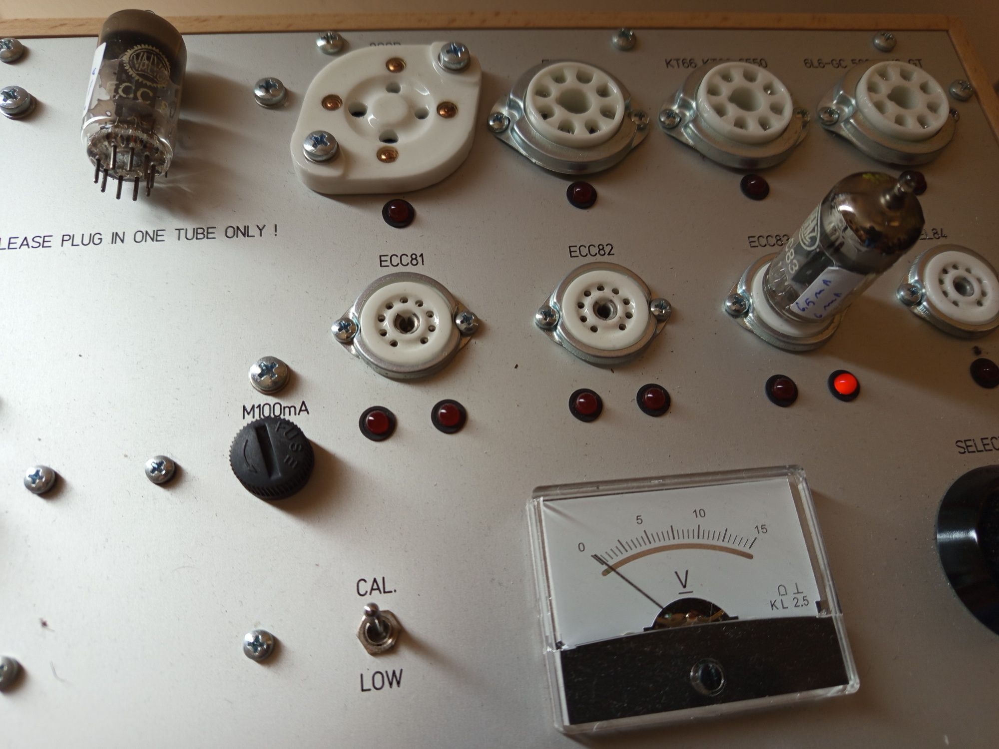 válvulas N.O.S El84, Philips EL34(Mullard made Xf2), Ecc83 Telefunken,