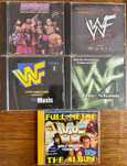 5 CDs - Músicas de Shows de Wrestling
