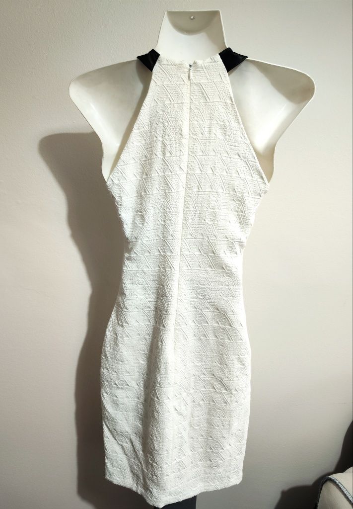 Vestido Branco Tubo Zara trafaluc