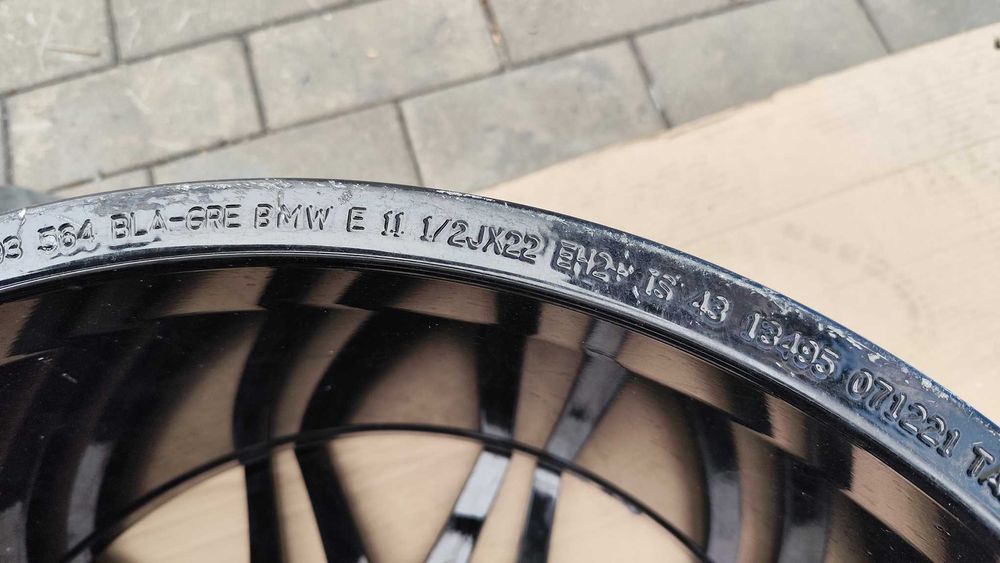 R21-22 оригінал BMW X5 X6 M G05 G06 F95 F96 стиль 818M диски х ф