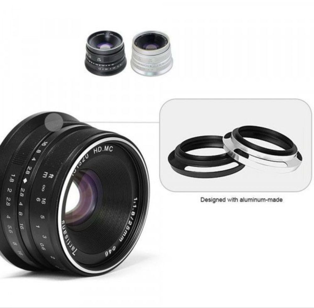 обʼєктив 7Artisans 25mm f/1.8