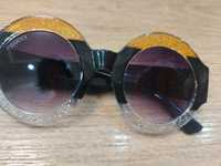 Очки солнцезахисні Окуляри Gucci GG 0084/S Black-Gold