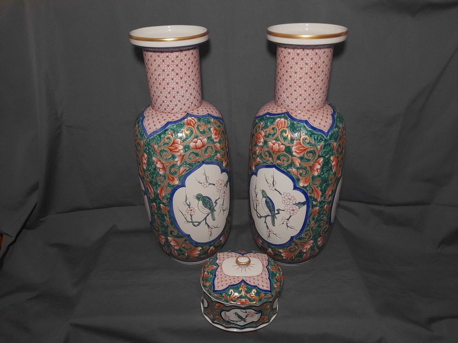 Jarras Pequim Vista Alegre Anshan -- 48 cm e Caixa Diogo Anshan
