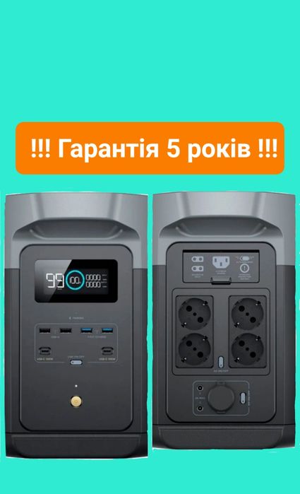 Зарядна станція EcoFlow Delta 2 max