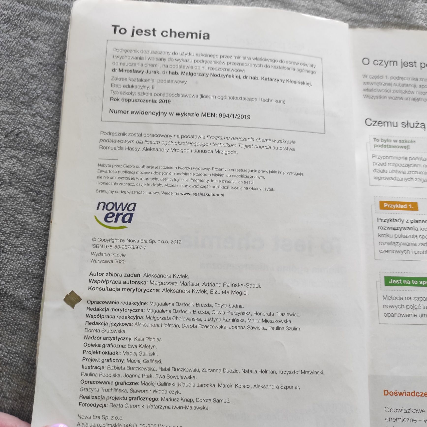Podręcznik do chemii 1