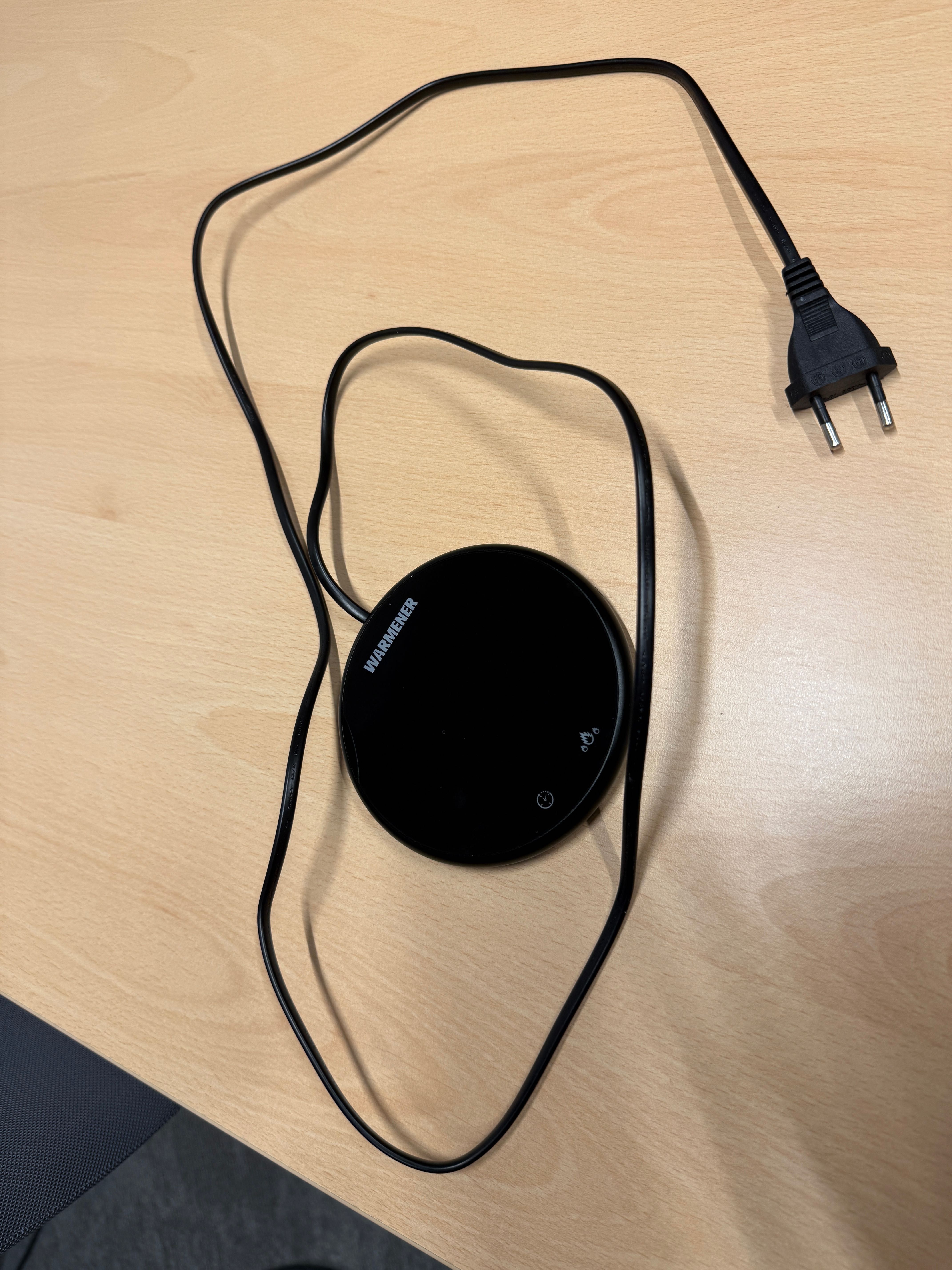 Podgrzewacz do kubka Warmener 2.0, Dotykowy, LED, Autowyłączanie, 60°C