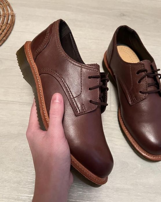 Брендовые кожаные туфли Dr. Martens (оригинал)