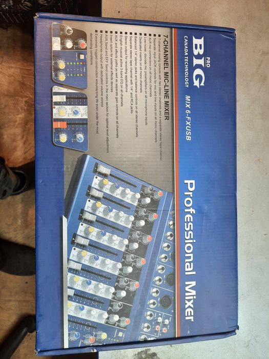 Мікшерний пульт MIX 6 FXUSB