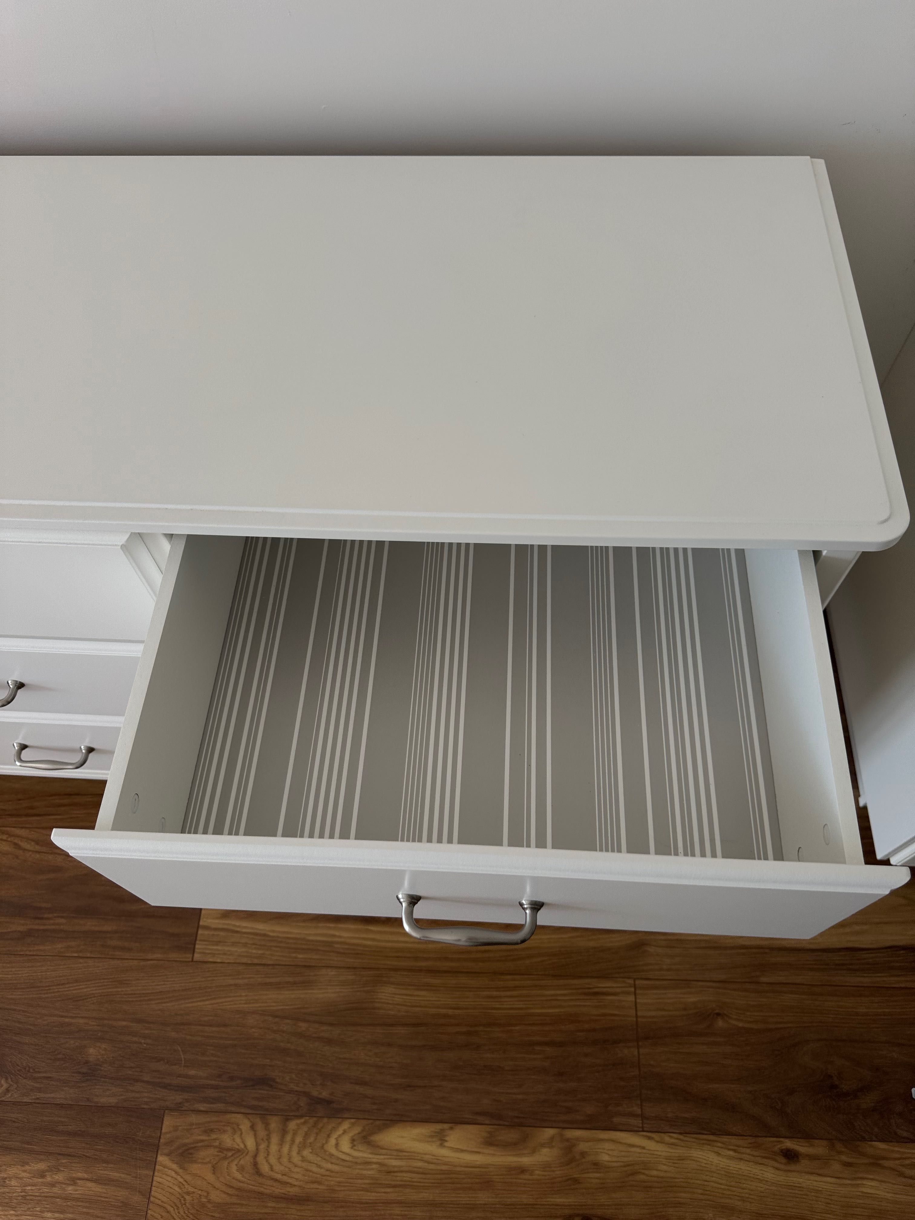 Komoda tyssedal ikea biała